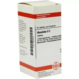 OKOUBAKA D 2 tablets, 80 pc