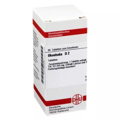 OKOUBAKA D 2 tablets, 80 pc