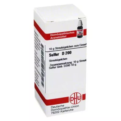 SULFUR D 200 globules, 10 g