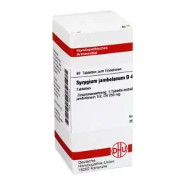 SYZYGIUM JAMBOLANUM D 4 tablets, 80 pc