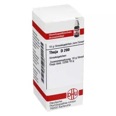 THUJA D 200 globules, 10 g