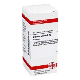 VISCUM ALBUM D 12 tablets, 80 pc