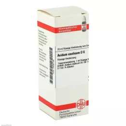 ACIDUM OXALICUM D 6 Dilution, 20 ml