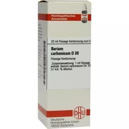 BARIUM CARBONICUM D 30 Dilution, 20 ml