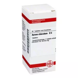 AURUM CHLORATUM D 6 tablets, 80 pc