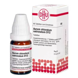 AURUM CHLORATUM NATRONATUM D 12 tablets, 80 pc