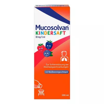 MUCOSOLVAN Childrens juice 30 mg/5 ml, 100 ml MUCOSOLVAN Childrens juice 30 mg/5 ml, 100 ml