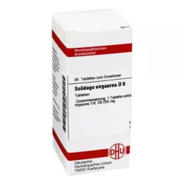 SOLIDAGO VIRGAUREA D 6 tablets, 80 pc