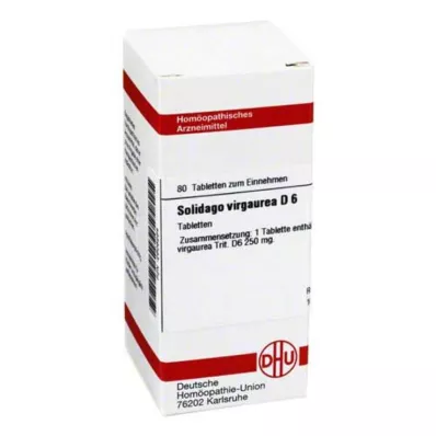 SOLIDAGO VIRGAUREA D 6 tablets, 80 pc