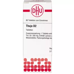 THUJA D 2 tablets, 80 pc