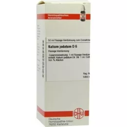 KALIUM JODATUM D 6 Dilution, 50 ml