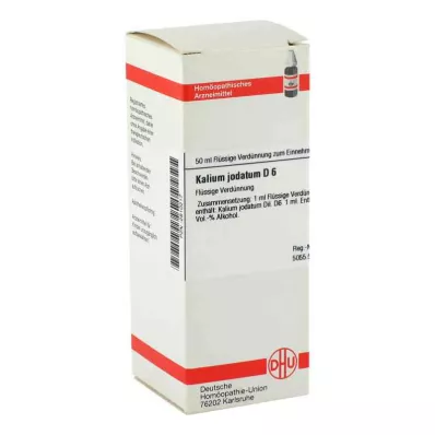 KALIUM JODATUM D 6 Dilution, 50 ml