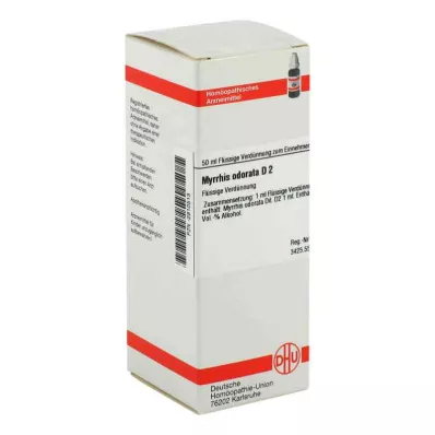 MYRRHIS odorata D 2 Dilution, 50 ml MYRRHIS odorata D 2 Dilution, 50 ml