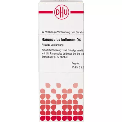RANUNCULUS BULBOSUS D 4 dilution, 50 ml