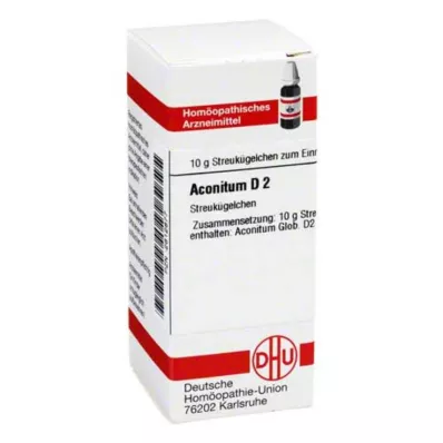ACONITUM D 2 globules, 10 g ACONITUM D 2 globules, 10 g
