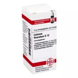 CALCIUM FLUORATUM D 12 globules, 10 g