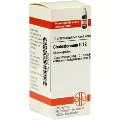 CHOLESTERINUM D 12 globules, 10 g
