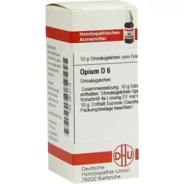 OPIUM D 6 globules, 10 g