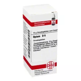 OPIUM D 6 globules, 10 g