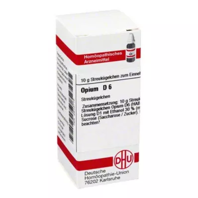 OPIUM D 6 globules, 10 g