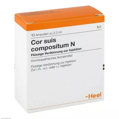 COR SUIS Compositum N Ampoules, 10 pcs