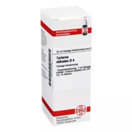 TARTARUS STIBIATUS D 4 dilution, 20 ml
