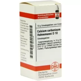 CALCIUM CARBONICUM Hahnemanni D 10 globules, 10 g