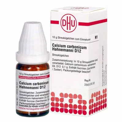 CALCIUM CARBONICUM Hahnemanni D 12 globules, 10 g