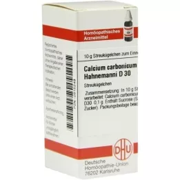 CALCIUM CARBONICUM Hahnemanni D 30 globules, 10 g