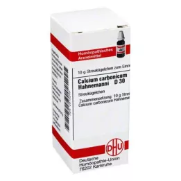 CALCIUM CARBONICUM Hahnemanni D 30 globules, 10 g