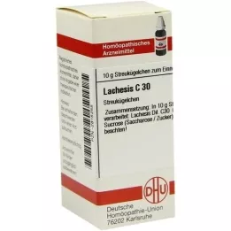 LACHESIS C 30 globules, 10 g