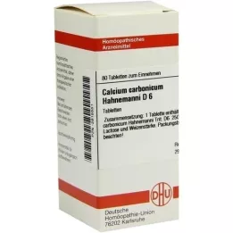 CALCIUM CARBONICUM Hahnemanni D 6 Tablets, 80 pcs