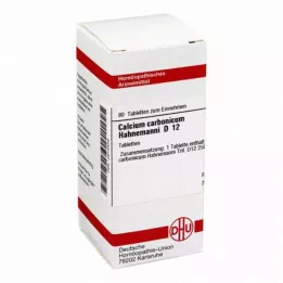 CALCIUM CARBONICUM Hahnemanni D 12 Tablets, 80 pcs