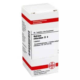 NATRIUM CHLORATUM D 4 tablets, 80 pc