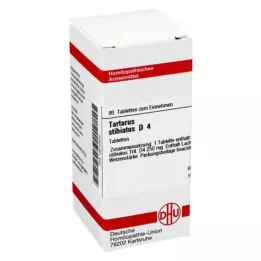 TARTARUS STIBIATUS D 4 tablets, 80 pc