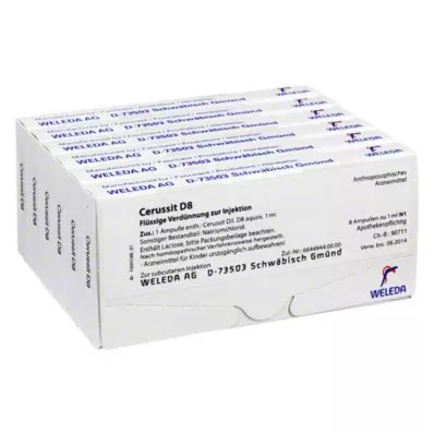 CERUSSIT D 8 Ampoules, 48X1 ml