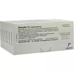 GENCYDO 1% solution for injection, 48X1 ml