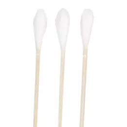 WATTESTÄBCHEN with cotton head 15 cm medium, 100 pcs