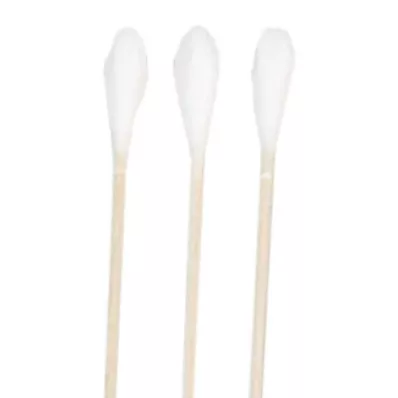 WATTESTÄBCHEN with cotton head 15 cm medium, 100 pcs