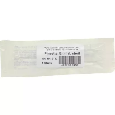 PINZETTE Once sterile, 1 pc