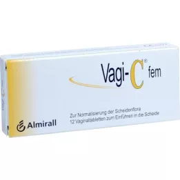 VAGI C Fem vaginal tablets, 12 pcs