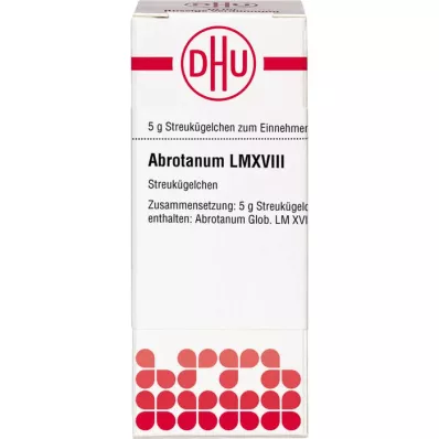 ABROTANUM LM XVIII Globules, 5 g