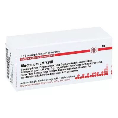 ABROTANUM LM XVIII Globules, 5 g