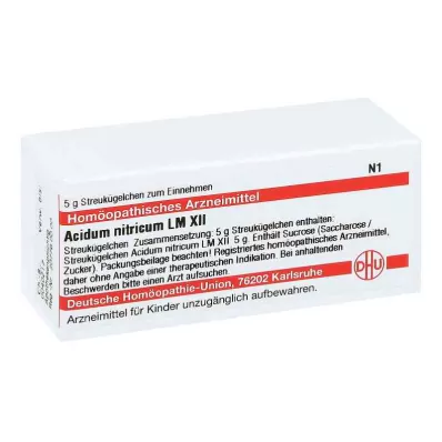 ACIDUM NITRICUM LM XII Globules, 5 g
