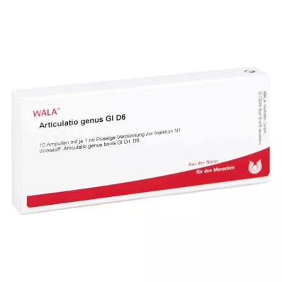 ARTICULATIO genus GL D 6 ampoules, 10X1 ml ARTICULATIO genus GL D 6 ampoules, 10X1 ml