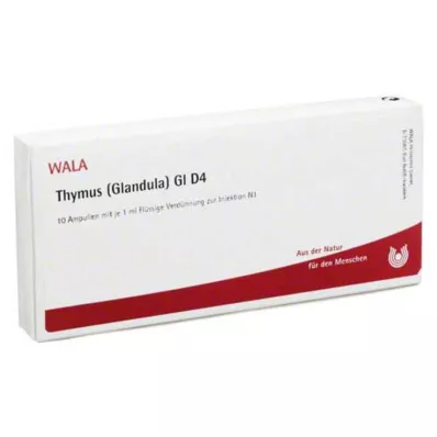 THYMUS GLANDULA GL D 4 Ampoules, 10X1 ml
