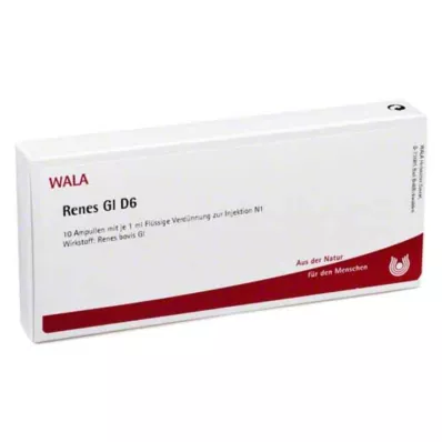 RENES GL D 6 Ampoules, 10X1 ml RENES GL D 6 Ampoules, 10X1 ml
