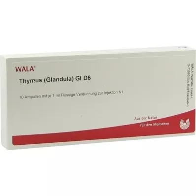 THYMUS GLANDULA GL D 6 Ampoules, 10X1 ml