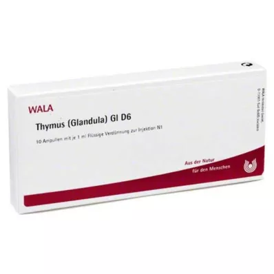 THYMUS GLANDULA GL D 6 Ampoules, 10X1 ml