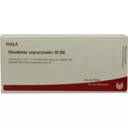 GLANDULAE SUPRARENALES GL D 6 Ampoules, 10X1 ml